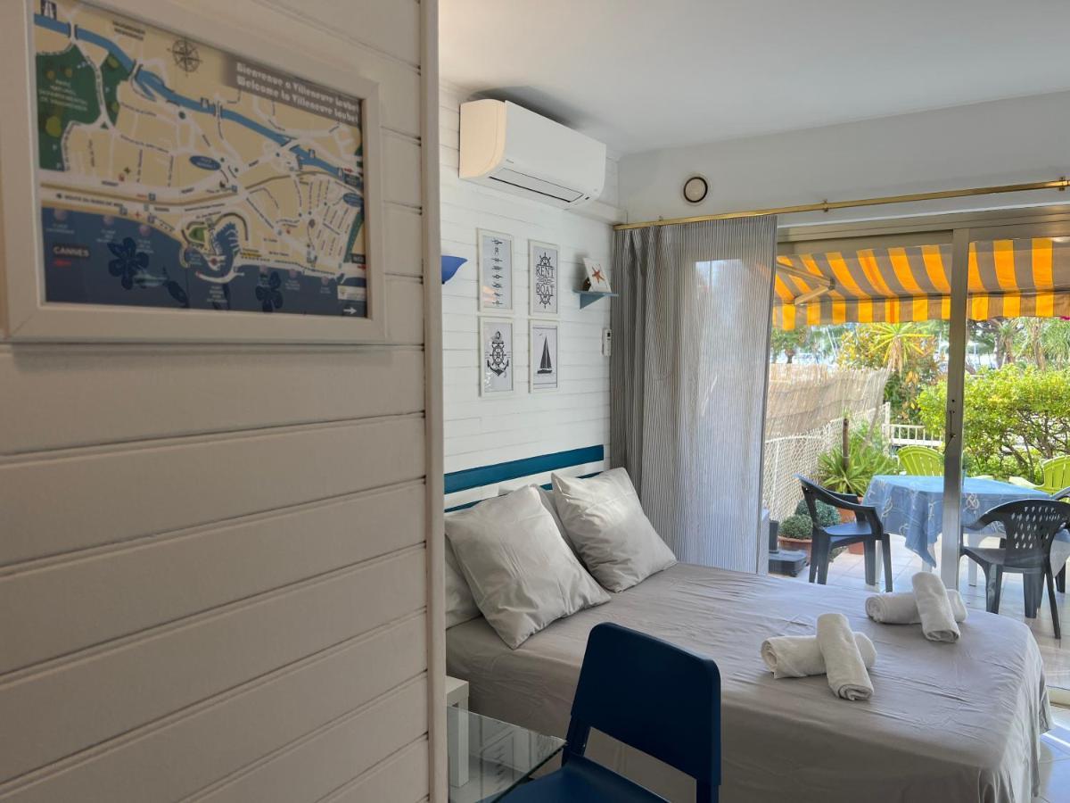 Blue Terrace Apartment - Marina Baie Des Anges Villeneuve-Loubet Exterior foto