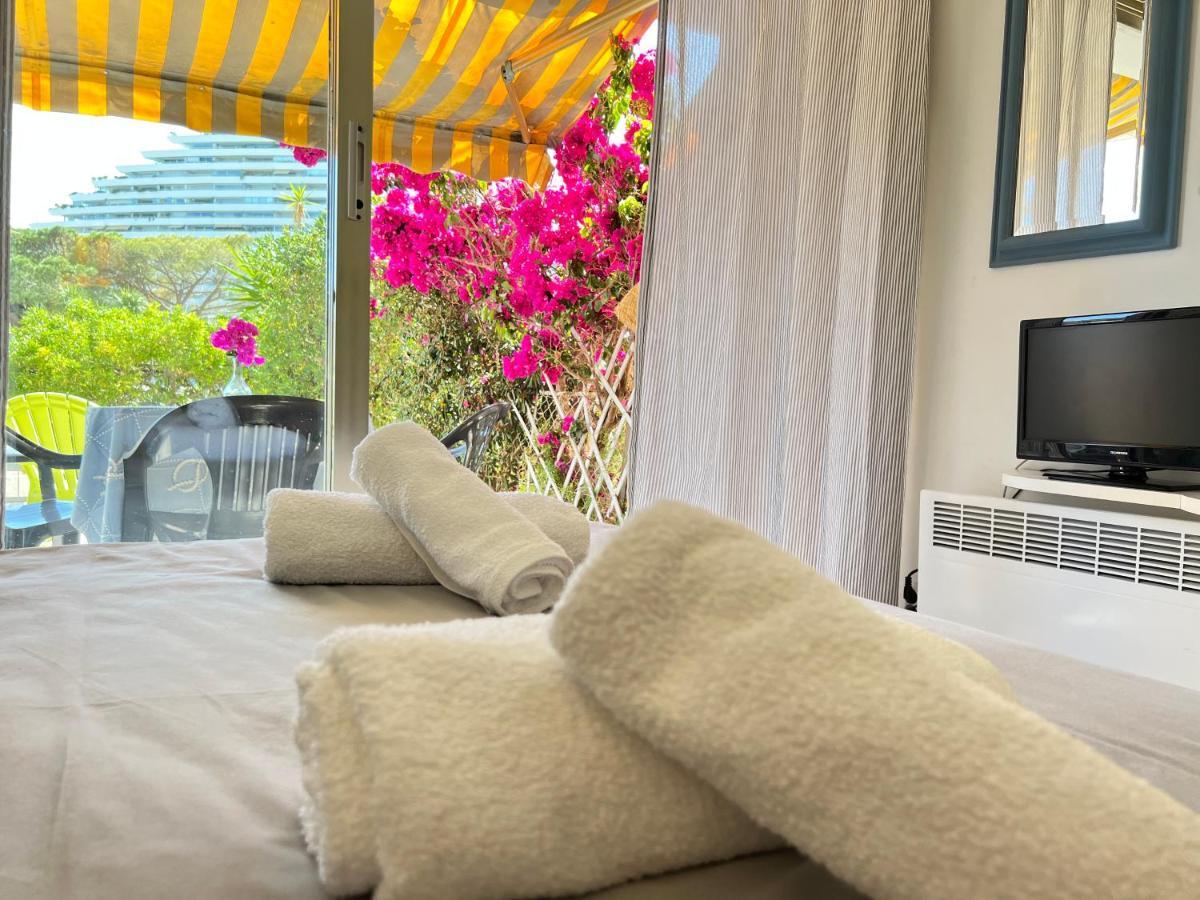 Blue Terrace Apartment - Marina Baie Des Anges Villeneuve-Loubet Exterior foto